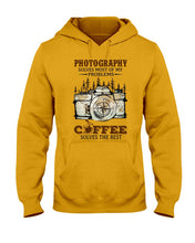 Load image into Gallery viewer, Solve Most Problems Camera Map Photography T-Shirt Hoodie