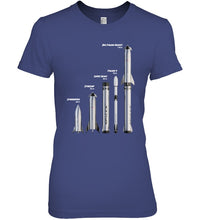 Load image into Gallery viewer, Into The Space Gift For Fans Black T-Shirt Ladies Tee