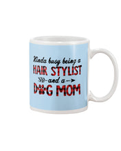 Load image into Gallery viewer, Hair Stylist And Dog Mom Gift For Dog Lovers Funny T-Shirt Mug