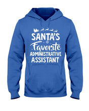 Load image into Gallery viewer, Santa Favorite Assistant Funny Christmas Gift Shirt Hoodie