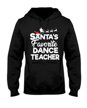Load image into Gallery viewer, Santa Dance Teacher Christmas Shirt Hoodie