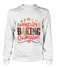 Load image into Gallery viewer, Holiday Baking Champion Christmas Custom Design Tshirt Hoodie