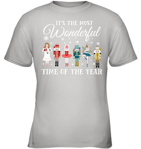 Ballet - Nutcracker Most Beautiful Time Of Year Black T-Shirt Youth Tee