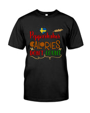 Load image into Gallery viewer, Pepparkakor Calories Don&#39;t Count Guys Tee