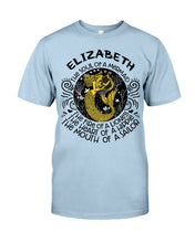 Load image into Gallery viewer, Elizabeth The Soul Of A Mermaid Horoscope T-Shirt Guys Tee