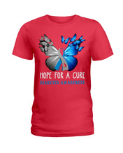 Load image into Gallery viewer, Hope For Cure Diabetes Awareness Ladies Tee