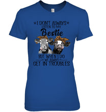 Load image into Gallery viewer, Best Friends Gift For Cow Lovers Ladies Tee