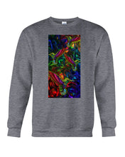 Load image into Gallery viewer, Hummingbird Cosmic Light Color Black T-Shirt Sweatshirt