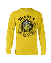 Load image into Gallery viewer, Shayla The Sould Of A Mermaid Horoscope T-Shirt Unisex Long Sleeve