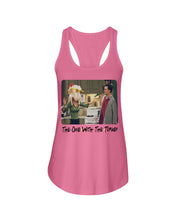 Load image into Gallery viewer, Friends Monika Turkey Head Funny Thanksgiving Gift T-Shirt Ladies Flowy Tank