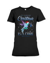 Load image into Gallery viewer, All I Want For Christmas Is A Cure Stop Diabetes Ladies Tee