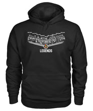 Load image into Gallery viewer, Os Legends Nfl Black T-Shirt Hoodie