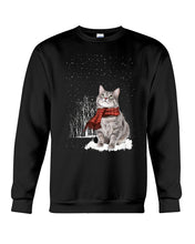 Load image into Gallery viewer, Cute Cat Christmas Gift For Cat Lovers Custom T-Shirt Sweatshirt