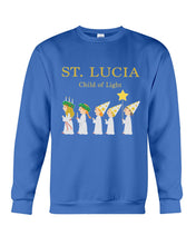 Load image into Gallery viewer, St Lucia Child Of Light God Jesus Christmas Gift Sweatshirt
