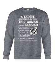 Load image into Gallery viewer, Dog Mom Gift For Dog Lovers Black Quote T-Shirt Sweatshirt