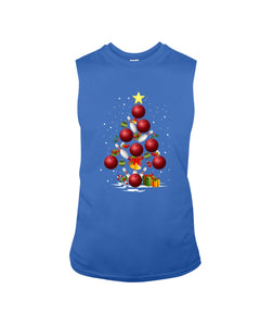 Bowling   Bowling Christmas Tree Christmas T-Shirt Unisex Long Sleeve