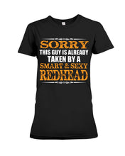 Load image into Gallery viewer, Redhead Morning Person December 25Th Christmas Gift Ladies Tee