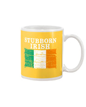 Load image into Gallery viewer, Stubborn Irish Flag Love Ireland Custom T-Shirt Mug