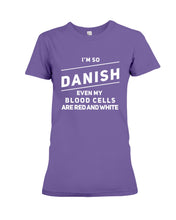 Load image into Gallery viewer, Danish Blood Denmark Lovers Ladies Tee