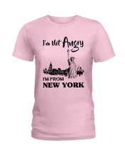 Load image into Gallery viewer, New York Man Gift T-Shirt Ladies Tee