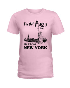 New York Man Gift T-Shirt Ladies Tee