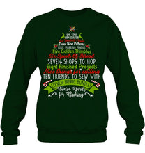 Load image into Gallery viewer, Christmas Tree Eleven Fabric Bundles T-Shirt Sweatshirt