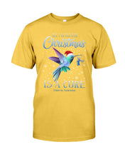 Load image into Gallery viewer, All I Want For Christmas Is A Cure Stop Diabetes Guys Tee