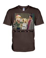 Load image into Gallery viewer, Friends Monika Turkey Head Funny Thanksgiving Gift T-Shirt Guys V-Neck