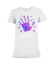 Load image into Gallery viewer, Alzheimers Awareness T-Shirt Ladies Tee