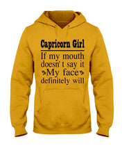 Load image into Gallery viewer, Zodiac- Capricorn Girl If My Month Doesn't Say Hoodie