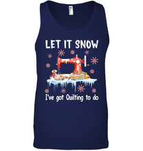 Load image into Gallery viewer, Christmas Gift For Quilting Lovers Unisex Tank Top