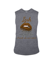 Load image into Gallery viewer, Leah A Mouth She Can't Control Quote Name T-Shirt Unisex Long Sleeve