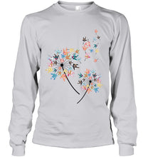 Load image into Gallery viewer, Sign Language - Dandelion Custom T-Shirt Unisex Long Sleeve