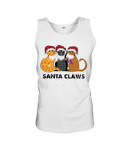 Load image into Gallery viewer, Santa Claws Funny Gift Christmas Gift For Cat Lovers Unisex Tank Top