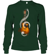 Load image into Gallery viewer, Guitar Note Unisex Long Sleeve