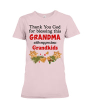 Load image into Gallery viewer, Blessing My Grandma Christmas Gift For Family Ladies Tee