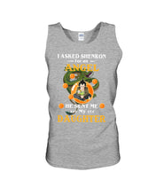 Load image into Gallery viewer, Dragon Ball Angel Daughter Black T-Shirt Unisex Tank Top