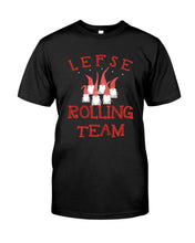 Load image into Gallery viewer, Lefse Rolling Team Cute Tee Guys Tee