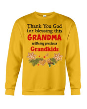 Load image into Gallery viewer, Blessing My Grandma Christmas Gift For Family Sweatshirt