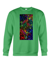 Load image into Gallery viewer, Hummingbird Cosmic Light Color Black T-Shirt Sweatshirt