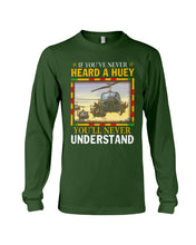 Load image into Gallery viewer, Heard A Huey Gift T-Shirt Unisex Long Sleeve