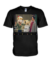 Load image into Gallery viewer, Friends Monika Turkey Head Funny Thanksgiving Gift T-Shirt Guys V-Neck