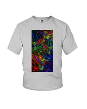Load image into Gallery viewer, Hummingbird Cosmic Light Color Black T-Shirt Youth Tee