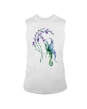 Load image into Gallery viewer, Dragon With Butterfly Wings Dragon Flowers Unisex Long Sleeve