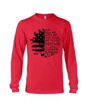 Load image into Gallery viewer, Christian T-Shirt Amen Unisex Long Sleeve