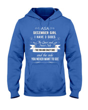 Load image into Gallery viewer, December Girl Fun Quote T-Shirt Hoodie