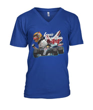 Load image into Gallery viewer, Lewis Hamilton 44 Formula 1 Champion 2019 Gift For Fans Guys V-Neck