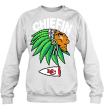 Load image into Gallery viewer, Chiefin Kansas City Chiefs Gift For Fans T-Shirt Sweatshirt