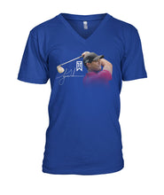 Load image into Gallery viewer, Tiger Wood Golf Lovers Autograph Shirt Guys V-Neck