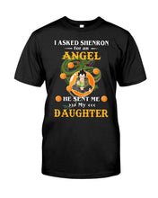 Load image into Gallery viewer, Dragon Ball Angel Daughter Black T-Shirt Guys V-Neck